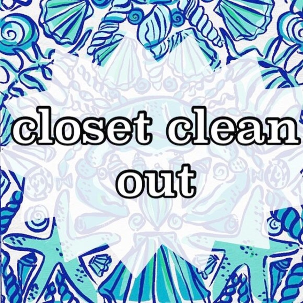 CLOSET CLEAN OUT!!!